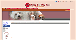 Desktop Screenshot of happydogdaycare.com.au